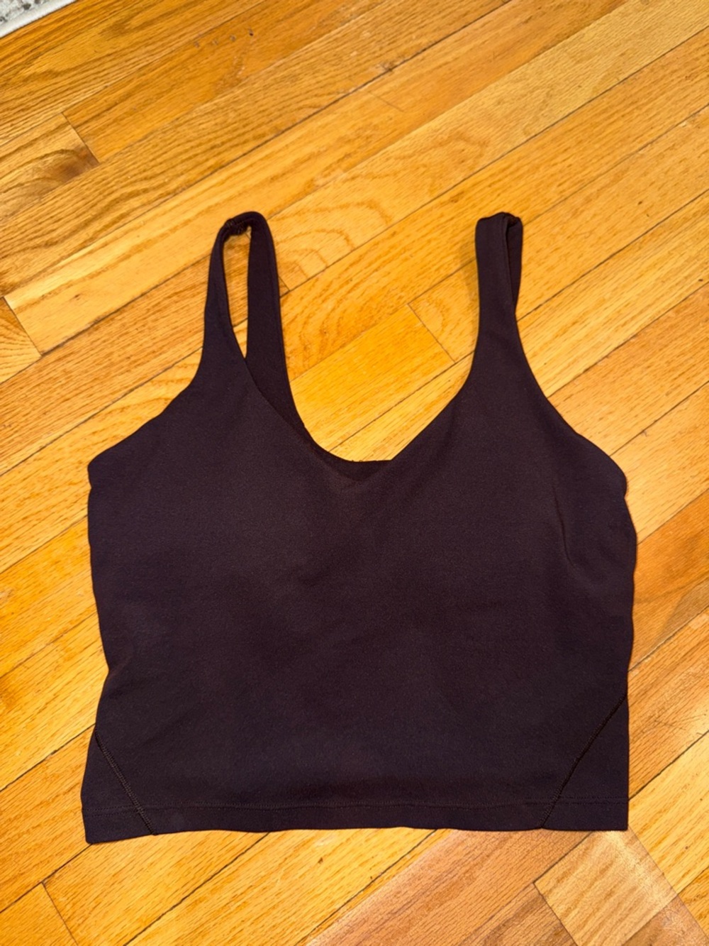 lululemon athletica Black Scoop Sports Bra
